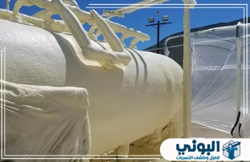 عزل الخزانات من الداخل بالقصيم 0500805875 شركة البوني معالجة تشققات الخزان قبل العزل بواسطة فريق شركة البوني لضمان حماية طويلة الأمد.
